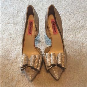 Betsy Johnson New Year’s Eve heels